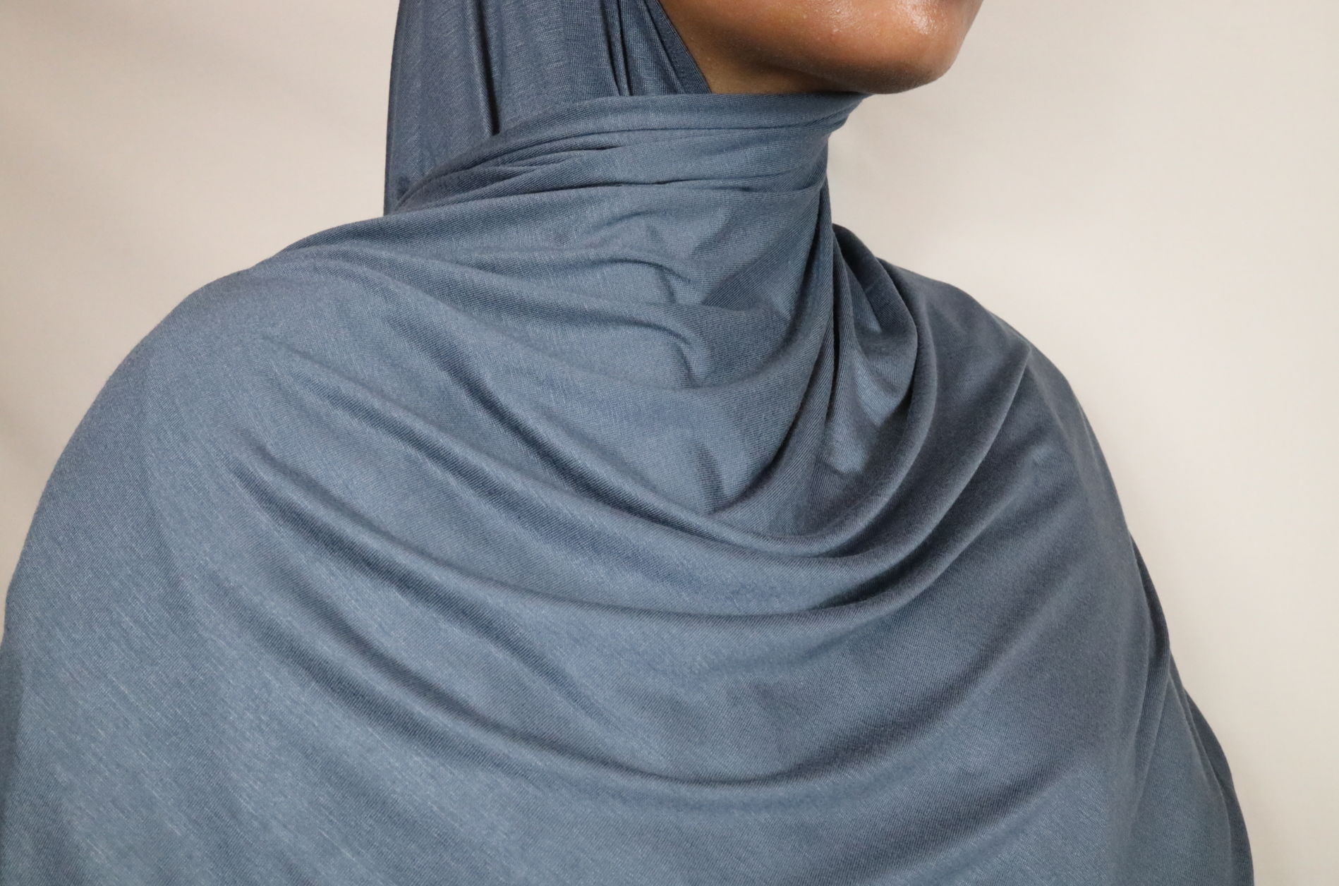 Denim Grey Jersey Hijab